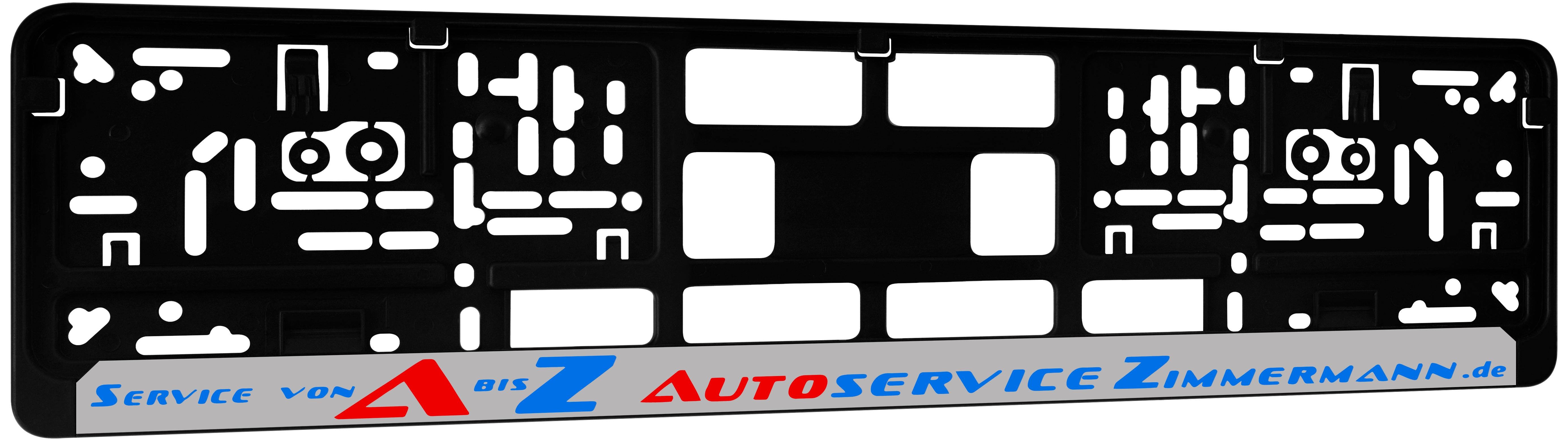 Kennzeichenhalter DP20 Siebdruck, ein- oder mehrfarbig !