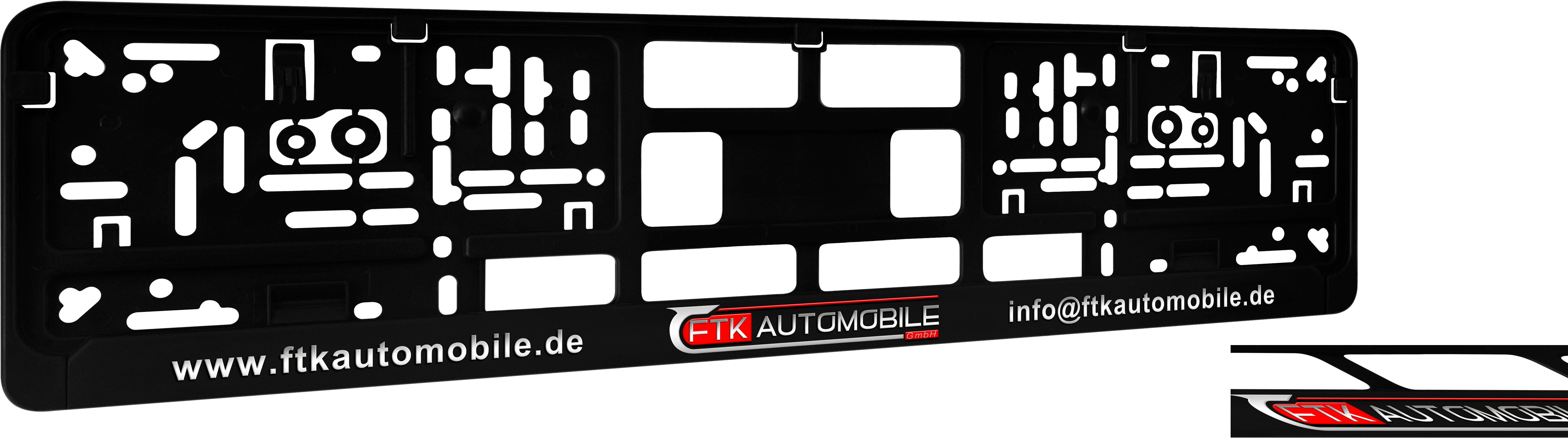 Kennzeichenhalter DP20 Digitaldruck, mit oder ohne Glanzlack !