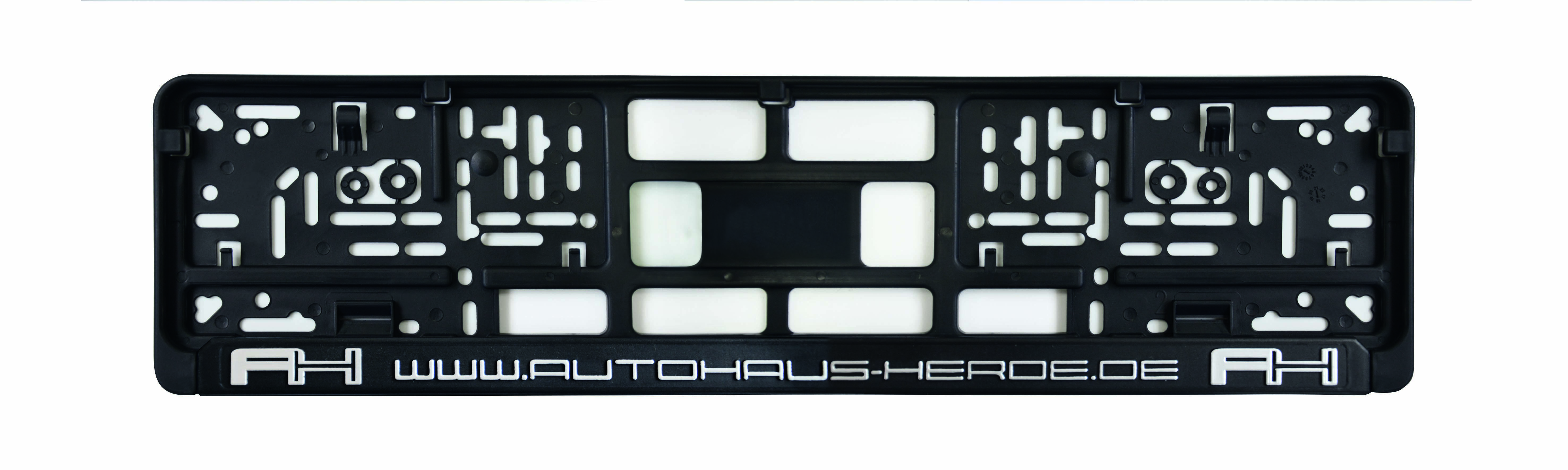 Kennzeichenhalter DP20 Prägedruck exklusiv / Farben: Silber-chrom ! Alle weiteren Farben sind möglich !!