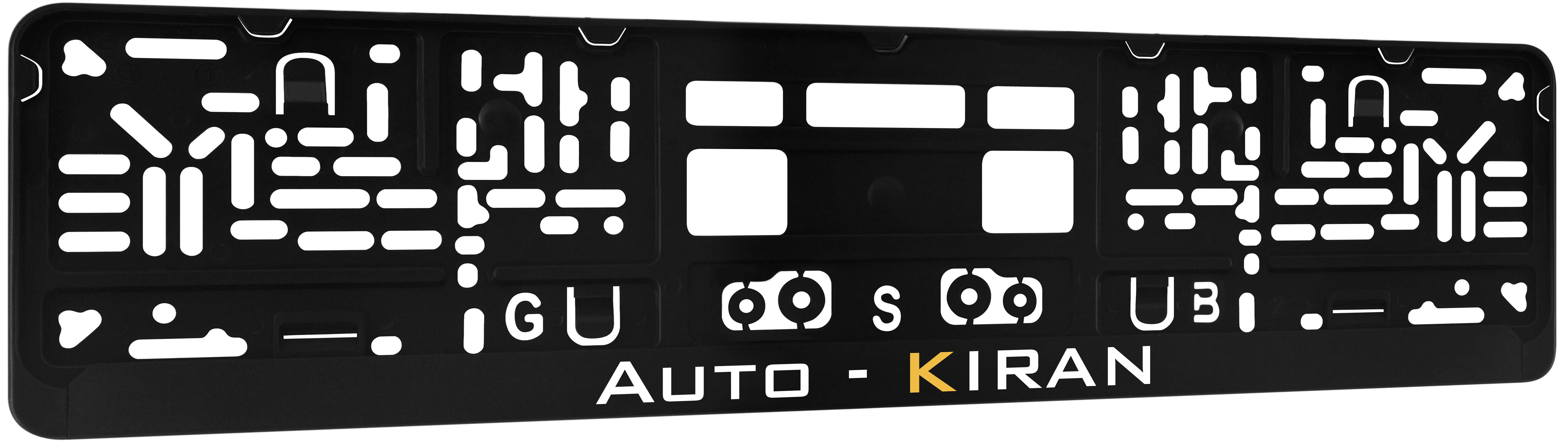 Kennzeichenhalter DP30 Siebdruck, ein- oder mehrfarbig !