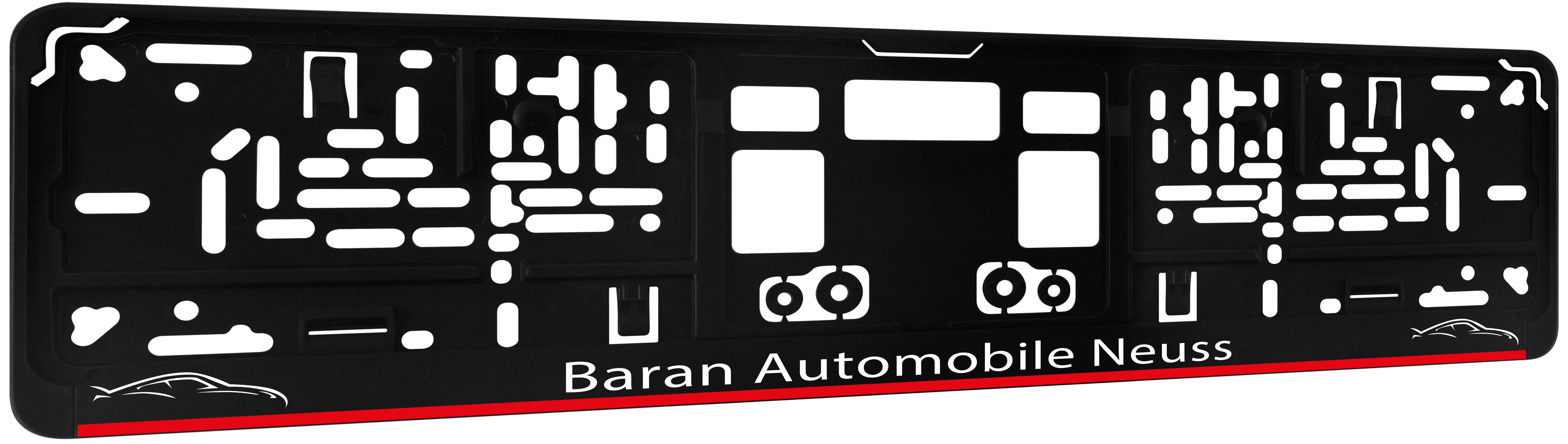 Kennzeichenhalter DP10 Digitaldruck, mit oder ohne Glanzlack !!