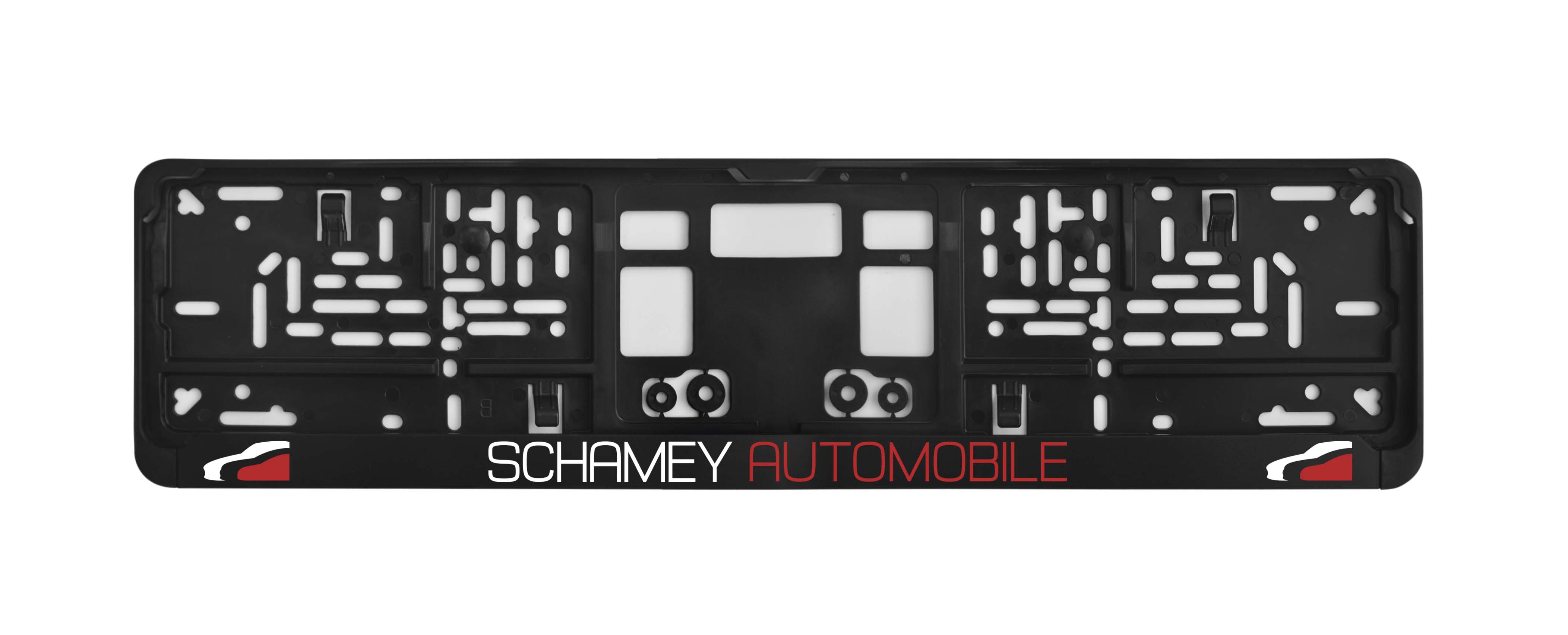 Kennzeichenhalter DP10 Siebdruck, ein- oder mehrfarbig !